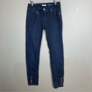 Burberry Brixton Jeans Equestrian‎ Jodhpur dark blue women's slim ankle size 28
